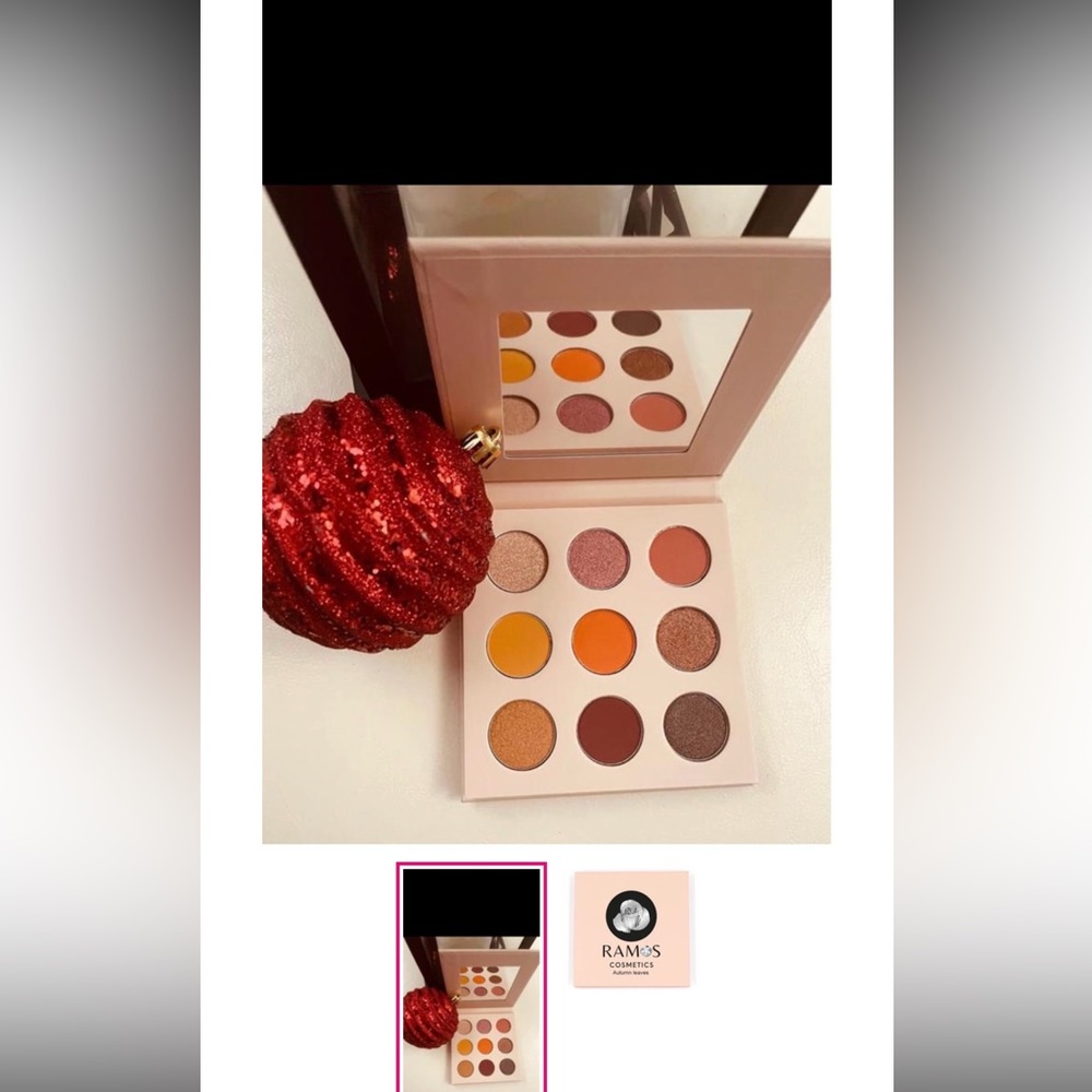 Highly pigmented vegan eyeshadow palette.